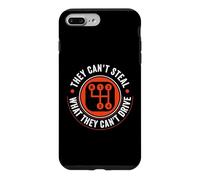 Can't Steal What Can't Drive Transmission Manuelle à 4 Vitesses Coque pour iPhone 7 Plus/8 Plus