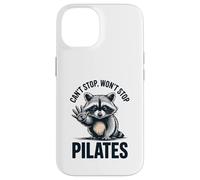 Can't Stop Pilates pour Femme Raton Laveur Yoga Entraînement Fitness Lover Coque pour iPhone 14