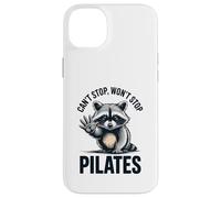 Can't Stop Pilates pour Femme Raton Laveur Yoga Entraînement Fitness Lover Coque pour iPhone 14 Plus