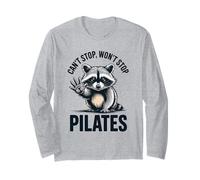 Can't Stop Pilates pour Femme Raton Laveur Yoga Entraînement Fitness Lover Manche Longue