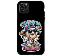 Can't Stop The Drip Baseball Player Melting Ice Cream Boys Coque pour iPhone 11 Pro Max