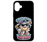 Can't Stop The Drip Baseball Player Melting Ice Cream Boys Coque pour iPhone 16 Plus