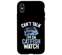 Can't Talk I'm on Catfish Watch Catfish Coque pour iPhone X/XS