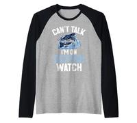 Can't Talk I'm on Catfish Watch Catfish Manche Raglan