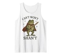 Can't Won't Shan't Frog Renaissance Débardeur