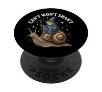 Can't Won't Shan't Frog Renaissance PopSockets PopGrip Adhésif