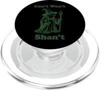 Can't Won't Shan't Frog Renaissance PopSockets PopGrip pour MagSafe
