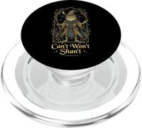 Can't Won't Shan't Frog Renaissance PopSockets PopGrip pour MagSafe