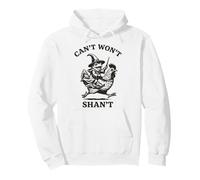 Can't Won't Shan't Frog Renaissance Sweat à Capuche