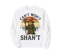 Can't Won't Shan't Frog Renaissance Sweatshirt