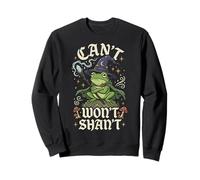Can't Won't Shan't Frog Renaissance Sweatshirt