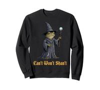 Can't Won't Shan't Frog Renaissance Sweatshirt