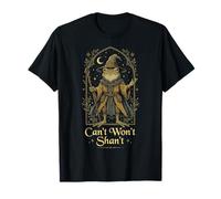 Can't Won't Shan't Frog Renaissance T-Shirt