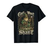 Can't Won't Shan't Frog Renaissance T-Shirt