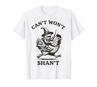 Can't Won't Shan't Frog Renaissance T-Shirt