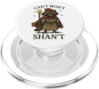 Can't Won't Shan't Renaissance PopSockets PopGrip pour MagSafe