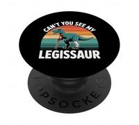 Can't You See My Legissaur Leg Injury Recovery |- PopSockets PopGrip Adhésif