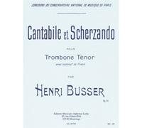 Cantabile and Scherzando, for Trombone and Piano