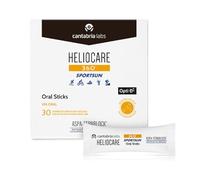 Cantabria Labs Heliocare 360° Sport Sun Oral Sticks 30 Enveloppes Protection Solaire Orale Avec Vitamines et Minéraux Idéal pour Sportifs