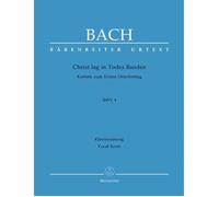 Cantata Bwv 4 Christ Lag In Todes Banden / Vocal Score