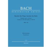 Cantata No. 132 Bereitet Die Wege / Vocal Score