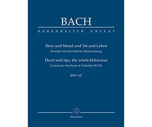 Cantata No.147 Herz und Mund und Tat und Leben BWV 147 (Study Score)