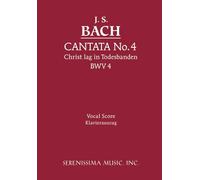 Cantata No. 4: Christ lag in Todesbanden, BWV 4 - Vocal score