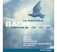 Johann Sebastian Bach – Cantates pour la Pentecôte – CD – NAXOS
