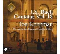 Ton Koopman & Johannette Zomer – J.S. Bach : Cantates, Vol. 18 – CD – Challenge