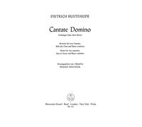 Cantate domino - Lobsinget Gott, dem Herrn BuxWV 12