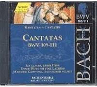 Cantates Rilling : Cant. D'eglise Bwv 109 À 111 Bach Collegium Stuttgart