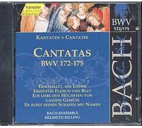 Cantates Rilling : Cant. D'eglise Bwv 172 À 175 Bach Collegium Stuttgart
