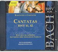 Cantates Rilling Vol. 14 : Bwv 41 & 42 Auger, Sop.