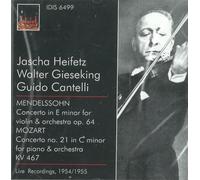 Cantelli - Mendelssohn Violin, OP. 64 Mozart: Concerto No. 21 for Piano & Orchestra, KV. 467 [Import]