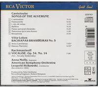 Canteloube : Songs of the Auvergne - Villa-Lobos : Bachianas Brasileiras - Rachmaninoff : Vocalise