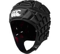Canterbury Raze Headguard Casque Unisexe, Noir/Rouge, M