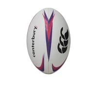 Canterbury - Ballon de rugby MENTRE (Taille 5) (Blanc/Violet)