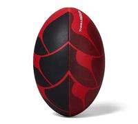 Canterbury Ballon de Rugby Unisexe Thrillseeker Play, Rouge/Noir, 3