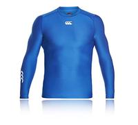 Canterbury Baselayer Thermoreg Haut de Compression Manches Longues Homme Bleu Olympique FR : S (Taille Fabricant : S)
