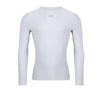 Canterbury Baselayer Thermoreg Haut de Compression Manches Longues Homme Blanc FR : M (Taille Fabricant : M)