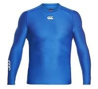 Canterbury Baselayer Thermoreg Haut de Compression Manches Longues Homme Bleu Olympique FR : XL (Taille Fabricant : XL)