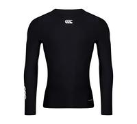 Canterbury Baselayer Thermoreg Haut de Compression Manches Longues Homme Noir FR : S (Taille Fabricant : S)