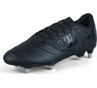 Canterbury - Bottes de Rugby pour Homme "Phoenix Genesis Team" RD3392 (44,5 EU) (Noir/Argent)
