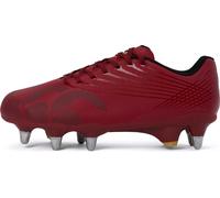 Canterbury - Bottes de rugby pour homme pour sol mou "Stampede Team", 2025 CS2162 (40,5 EU) (Rouge)