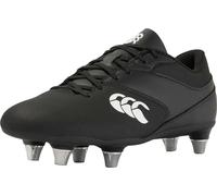 Canterbury - Bottes de rugby pour hommes pour sol mou "Phoenix Raze", 2023 CS1740 (44,5 EU) (Noir/Blanc)