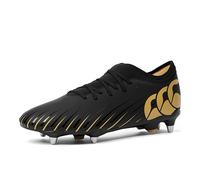 Canterbury Bottes de rugby unisexe CCC Speed Falcon Soft Ground Team, Noir, 41.5 EU