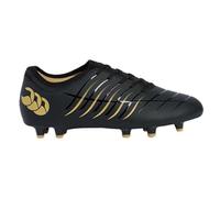 Canterbury Bottes de rugby unisexes CCC Phoenix 2.0 Team Firm Ground, Noir, 49.5 EU