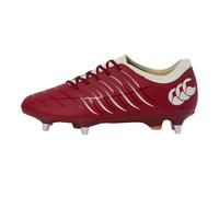 Canterbury Bottes de rugby unisexes CCC Phoenix 2.0 Team Soft Ground, Dahlia rouge., 43 EU