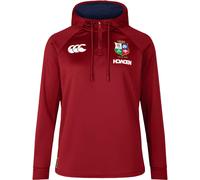 Canterbury British And Irish Lions 2024 Quarter Zip Hoodie Womens Dahlia rouge 8 (XS) Female