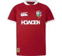 Canterbury British And Irish Lions 2025 Shirt Juniors Dahlia rouge 9-10 (M) Male